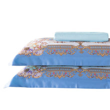 Load image into Gallery viewer, Bohemian Rings Duvet Cover Set (Egyptian Cotton)