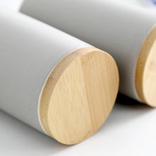 Load image into Gallery viewer, Bamboo Lux Bathroom Accessories Set
