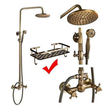 Load image into Gallery viewer, Antique Faux Shower Faucet
